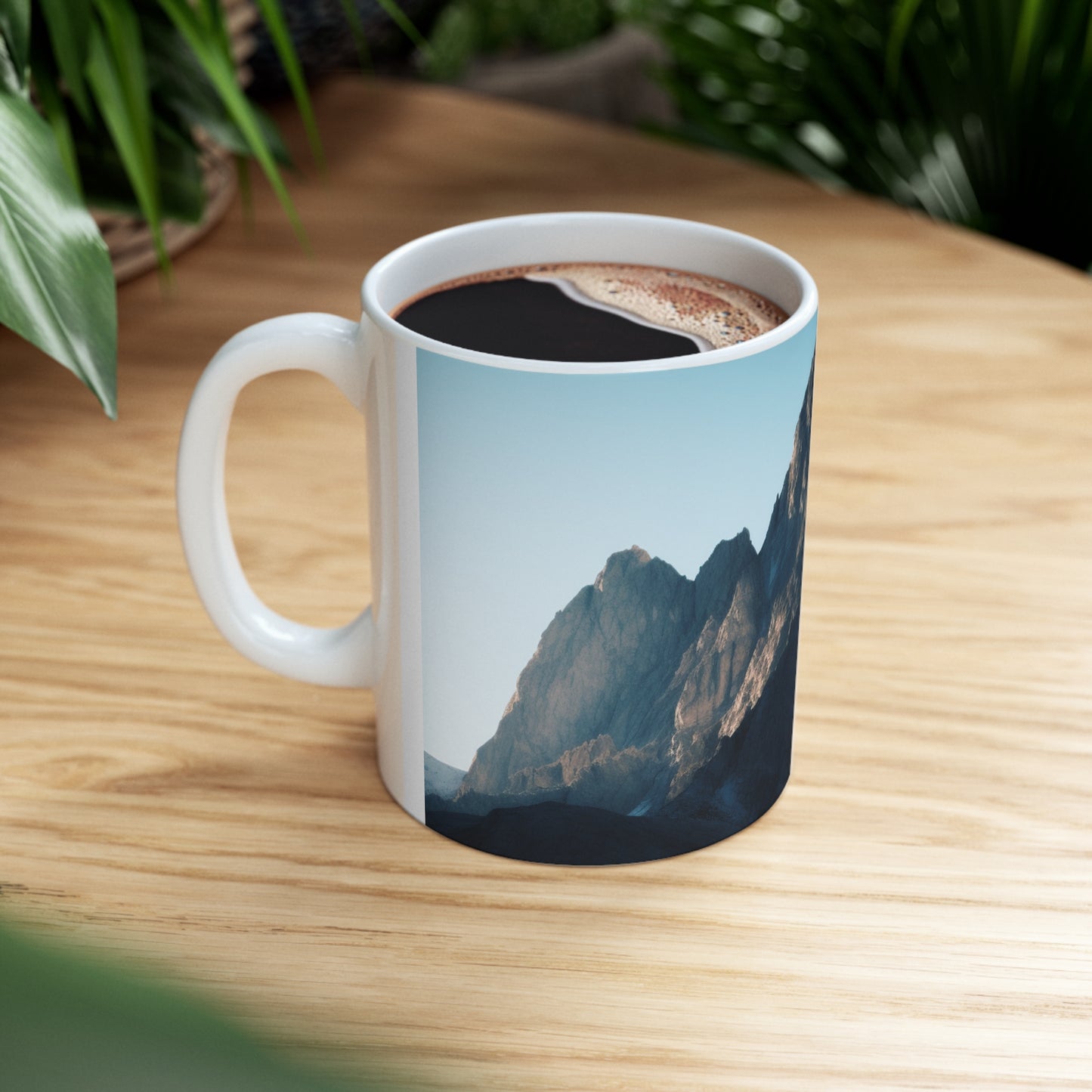 Beautiful Mountains Mug Design.Unique Gift for Her/Him.Customized Mug Design.