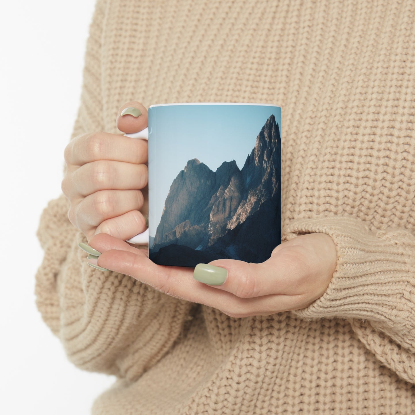 Beautiful Mountains Mug Design.Unique Gift for Her/Him.Customized Mug Design.